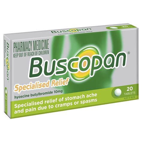 buscopan para saan gamot